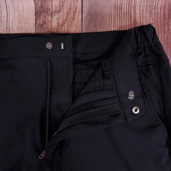 Cuts Clothing AO Joggers Mens Large Tapered Slim Fit Performance Black Pants - Picture 6 of 14